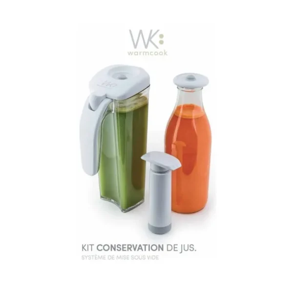 WARMCOOK Bouteilles Et Gourdes | Centrifugeuses Et Extracteurs De Jus<Kit conservation de jus Pika,