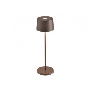 Zafferano Lampes Et Suspensions<Lampe Olivia Corten 11 x 35 cm,