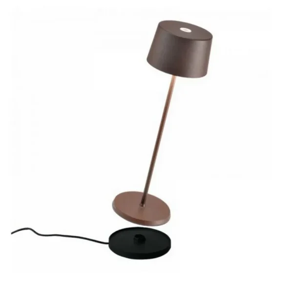 Zafferano Lampes Et Suspensions<Lampe Olivia Corten 11 x 35 cm,