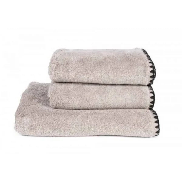 HAOMY TEXTILE Serviettes<Linge de toilette Issey lin, Haomy