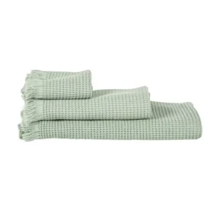 HAOMY TEXTILE Serviettes | Draps De Bain<Linge de toilette Timor Céladon, Haomy