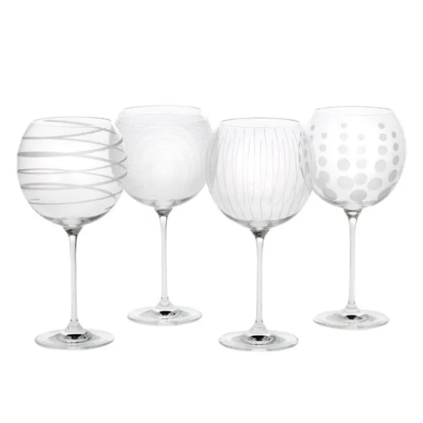 Mikasa Verres À Vin<Lot de 4 verres ballon Cheers,