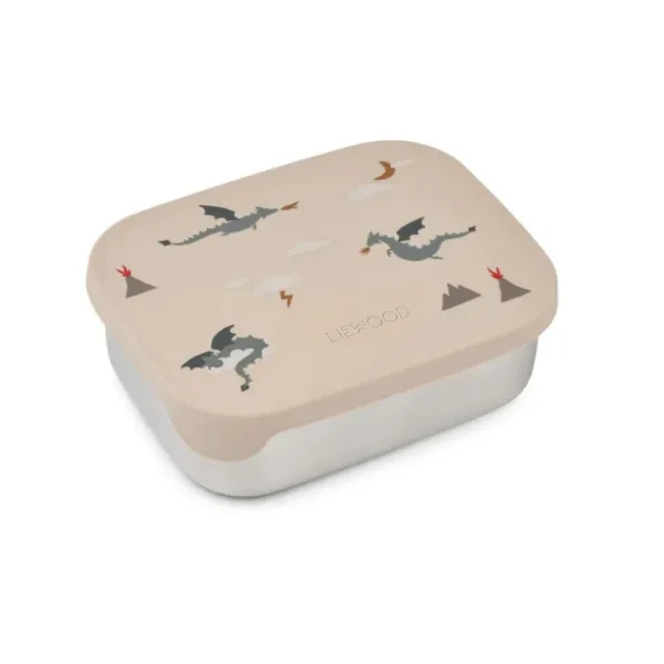 Enfant Liewood La Vaisselle Pour Enfant<Lunch box compartimentée Arthur Dragon,