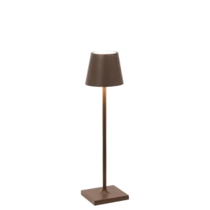 Zafferano Lampes Et Suspensions<Micro lampe de table Poldina Corten,