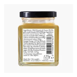 Hédène Paris Les Tartinables<Miel Acacia et Gelée Royale Française 125 g, Hédène