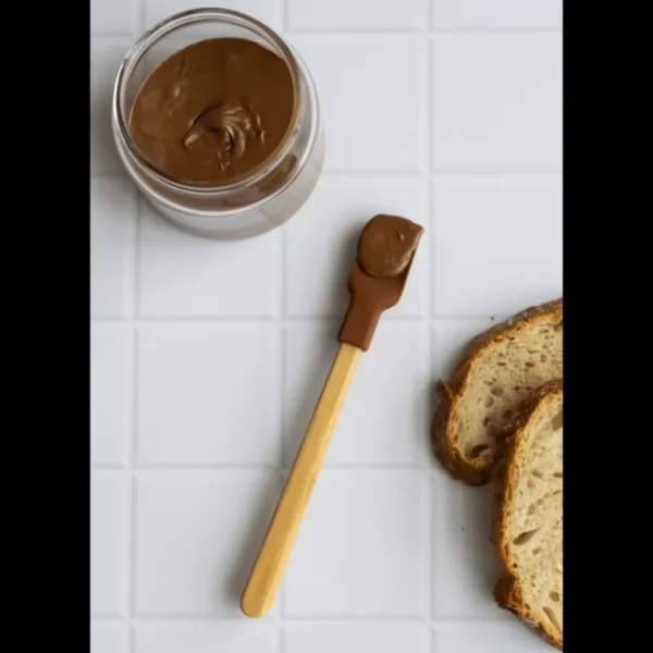 PEBBLY Ustensiles En Nylon Ou Silicone<Mini spatule Chocolat en bambou et silicone,