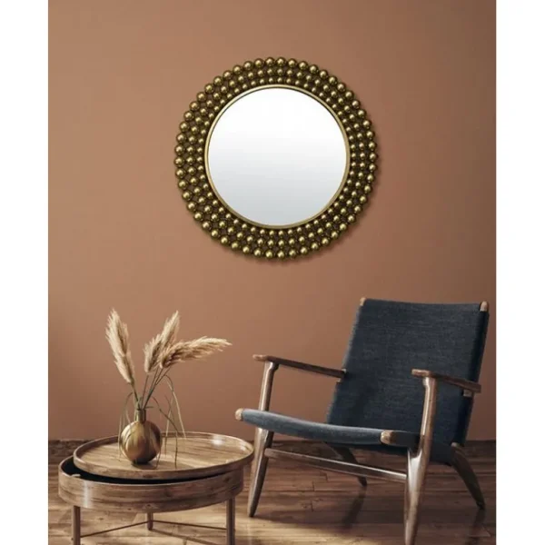 EMDE Miroirs Et Trumeaux<Miroir 70 cm Métal doré Boules, Emdé