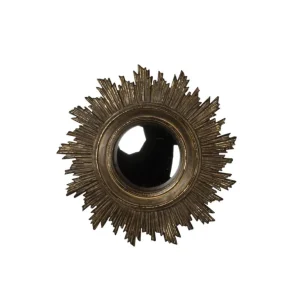 Chehoma Miroirs Et Trumeaux<Miroir convexe Soleil doré antique,