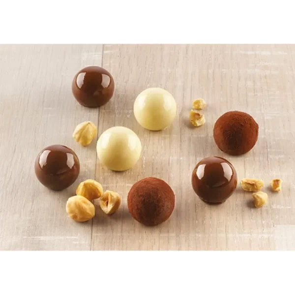 SILIKOMART Le Chocolat | Moules Souples<Moule chocolat 3D Tartufino,