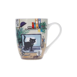 Kiub Bols, Mugs Et Tasses<Mug 34 cl Bug Art Chaton Ordi,