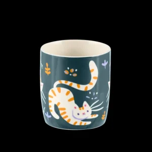 DERRIERE LA PORTE Tout Pour Le Café | Bols, Mugs Et Tasses<Mug Chat Tigre, Derrière la porte