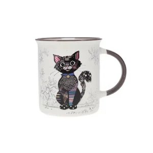 Kiub Bols, Mugs Et Tasses<Mug 32cl Chat Noir Kook,