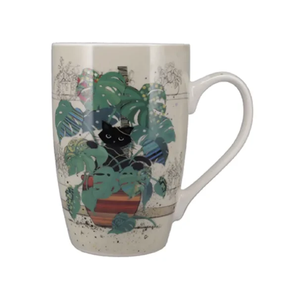 Kiub Bols, Mugs Et Tasses<Mug XL 49 cl Bug Art Chaton Monstera,