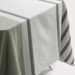 Vent du Sud Nappes<Nappe en Coton Aksel Sauge,