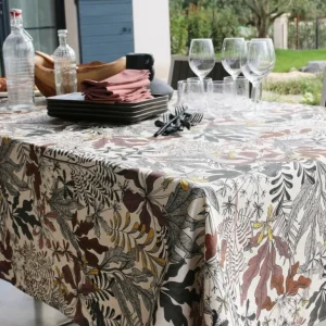 Sud Etoffe Nappes<Nappe enduite Bois de Rose Bangkok,