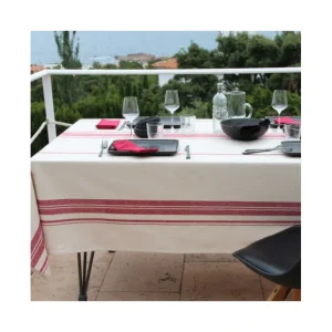 Sud Etoffe Nappes<Nappe Prunelle Rouge,