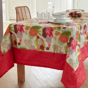 José Houel Nappes<Nappe Taffetas Froissé Geisha Fuchsia,