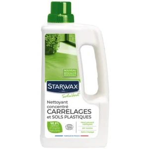 STARWAX Écologiques | Sols<Nettoyant concentré pour carrelages et sols plastiques Soluvert,