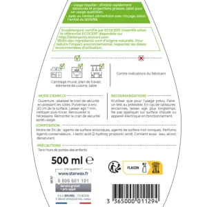 STARWAX Écologiques<Nettoyant multi-usages à l'alcool ménager Soluvert,