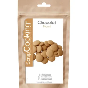 ScrapCooking Le Chocolat | Les Macarons<Palets de chocolat Blond 190g,