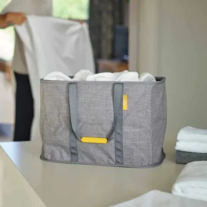 JOSEPH JOSEPH Coin Douche Et Bain<Panier à linge pliable Gris 55L,