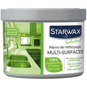 STARWAX Écologiques | Cuisine<Pierre de nettoyage multi-surfaces soluvert,