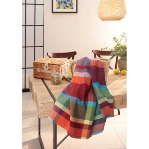 Biederlack Plaids Et Couvre-Lits<Plaid à franges courtes Colourist ,