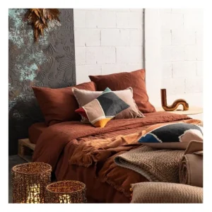 VIVARAISE Plaids Et Couvre-Lits<Plaid Fara Caramel,