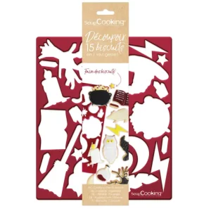 ScrapCooking Emporte-Pièce<Plaque découpoir multi sorcier,