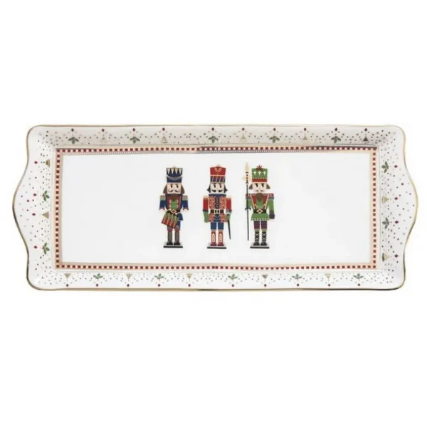 Easy life Les Plats De Service<Plat à cake 35 x 15 cm Nutcracker,