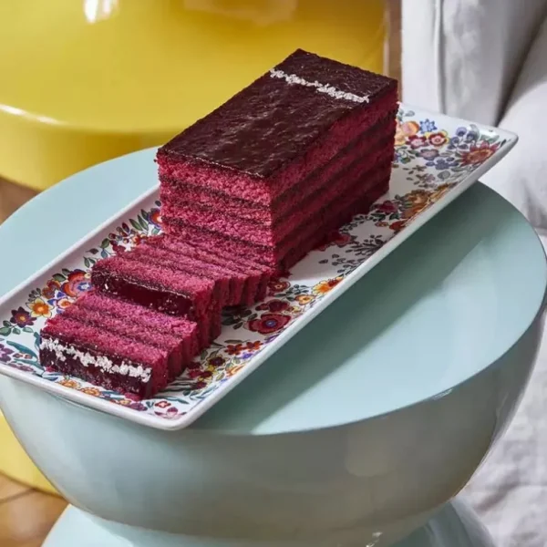 GIEN FRANCE Les Plats De Service<Plat à cake Poésie, Faïencerie de Gien