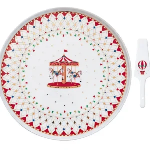 Easy life Les Plats De Service<Plat à tarte 32 cm avec pelle Christmas Wonderland,