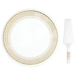 Easy life Les Plats De Service<Plat à tarte 32 cm avec pelle Festive,