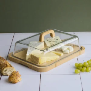 PEBBLY Les Plateaux À Fromage<Plateau à fromage avec cloche en verre,