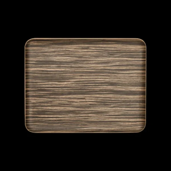 ASA SELECTION Les Plateaux<Plateau Wood Ebony ,