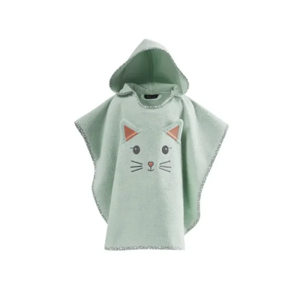 Enfant SENSEI Le Textile Pour Enfant<Poncho de bain enfant Misty Le chat,