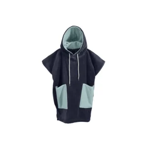 Enfant SENSEI Le Textile Pour Enfant<Poncho de bain enfant velours Beach Bleu Nuit,