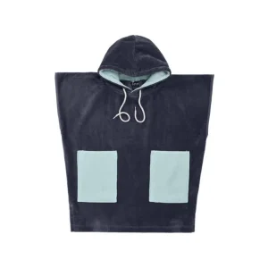 Enfant SENSEI Le Textile Pour Enfant<Poncho de bain enfant velours Beach Bleu Nuit,