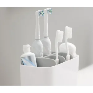 JOSEPH JOSEPH Coin Lavabo<Porte-brosse à dents EasyStore Gris,