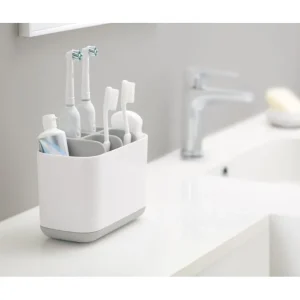 JOSEPH JOSEPH Coin Lavabo<Porte-brosse à dents EasyStore Gris,