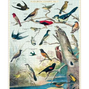 Cavallini & Co Les Jeux D'Intérieur<Puzzle 1000 pièces Audubon,