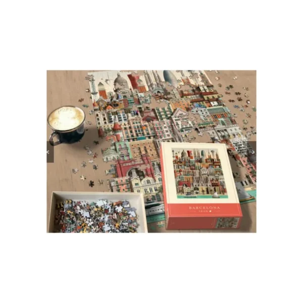 Martin Schwartz Les Jeux D'Intérieur<Puzzle 1000 pièces Barcelone,