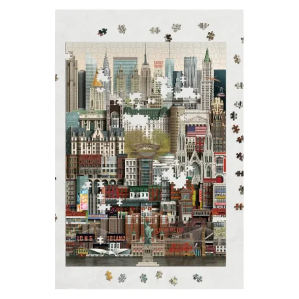 Martin Schwartz Les Jeux D'Intérieur<Puzzle 1000 pièces New York,