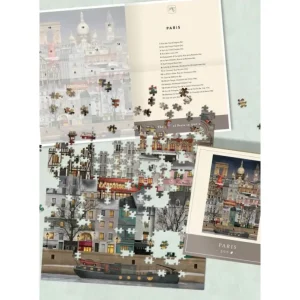 Martin Schwartz Les Jeux D'Intérieur<Puzzle 500 pièces Noël à Paris,