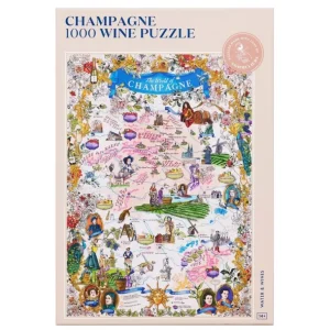 Water & Wine Les Jeux D'Intérieur<Puzzle de 1000 pièces Champagne,