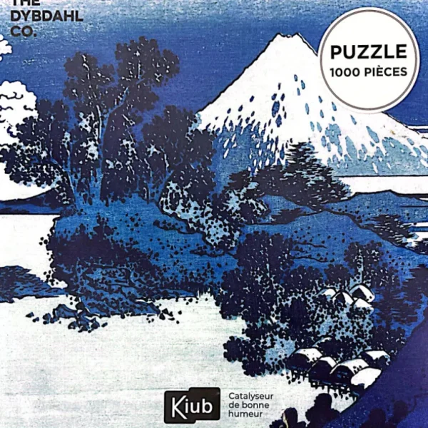 Kiub Les Jeux D'Intérieur<Puzzle de 1000 pièces Mont Fuji en Hiver,