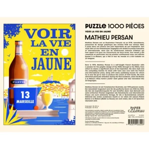 HACHETTE Les Jeux D'Intérieur<Puzzle Voir la vie en Jaune,