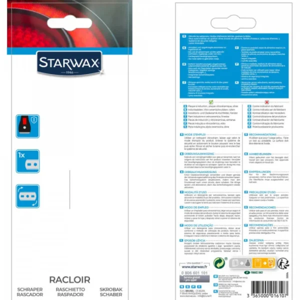 STARWAX Produits Malins | Cuisine<Racloir induction & Vitro,