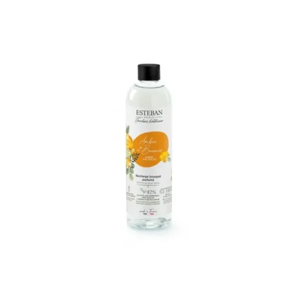 ESTEBAN Parfums D'Intérieur<Recharge bouquet parfumé 250 ml Ambre et Baume,