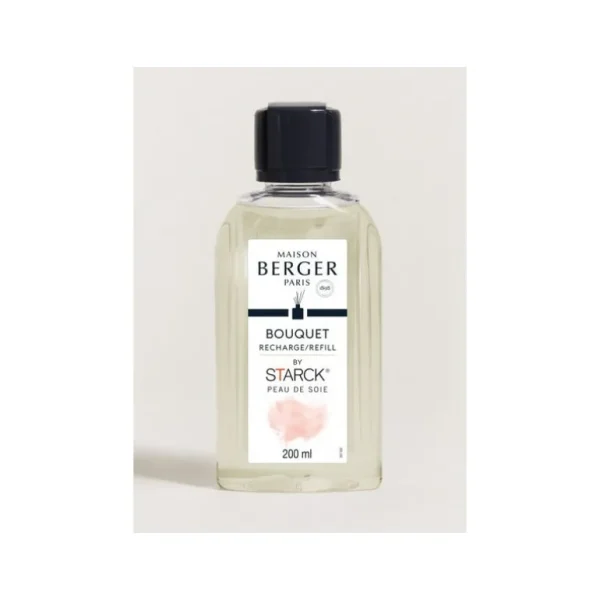 Bazar Avenue Parfums D'Intérieur<Recharge bouquet parfumé Starck 200 ml Peau de soie, Maison Berger